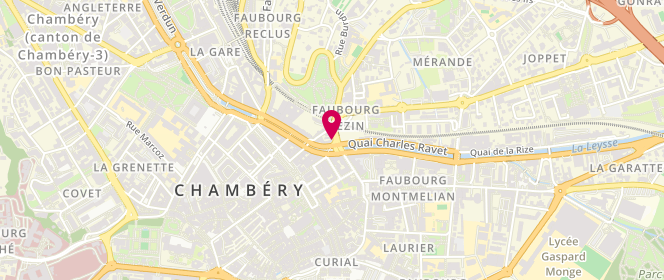 Plan de GUEHO André, 3 Place de la Liberation, 73000 Chambéry