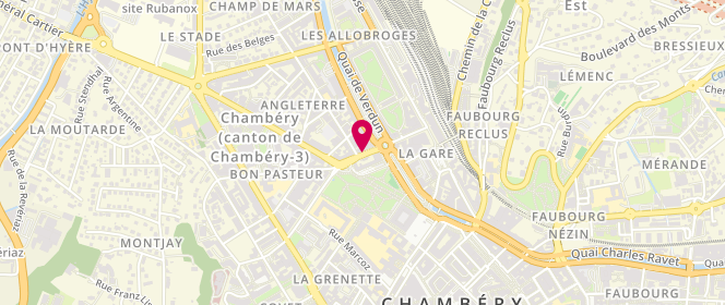 Plan de COLLET Sylvie, 200 Avenue Marechal Leclerc, 73000 Chambéry