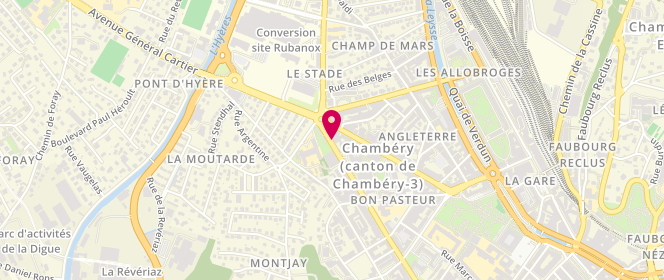 Plan de AUDOUIN Emmanuel, 40 Avenue Jean Jaurès, 73000 Chambéry