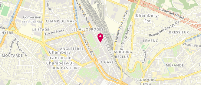 Plan de CARROTTE Isabelle, 146 Avenue de la Boisse, 73000 Chambéry