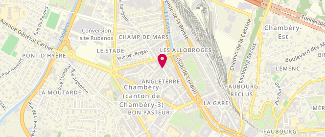 Plan de SCHELSTRAETE Camille, 285 Rue Nicolas Parent, 73000 Chambéry