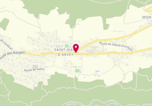 Plan de VOLCLER Nadège, 49 Route du Col des Prés, 73230 Saint-Jean-d'Arvey