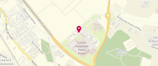 Plan de CENI, 37 Avenue du Medipole, 38300 Bourgoin-Jallieu