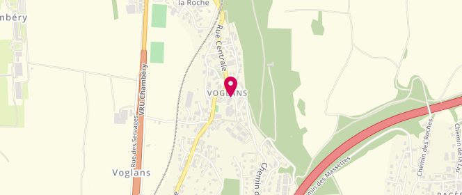 Plan de CHANZY-WAROQUET Anne-Laure, 30 Chemin de Sonnaz, 73420 Voglans
