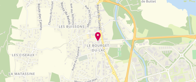 Plan de VALLEZ Muriel, 34 Place General Sevez, 73370 Le Bourget-du-Lac