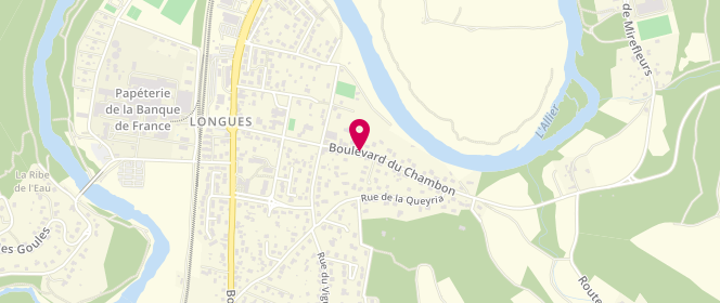 Plan de BRUEL Amandine, 540 Boulevard du Chambon, 63270 Vic-le-Comte