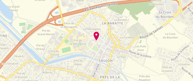 Plan de DURANTEL Pierre, 26 Bis Place Richelieu, 17600 Saujon