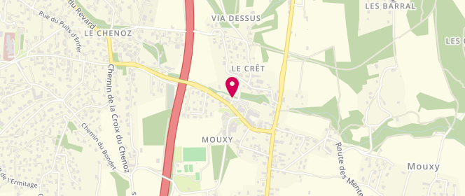 Plan de VOYRON Jean-Louis, Montee du Cret, 73100 Mouxy