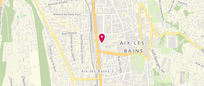 Plan de BRAND Dominique, 93 Avenue Marie de Solms, 73100 Aix-les-Bains