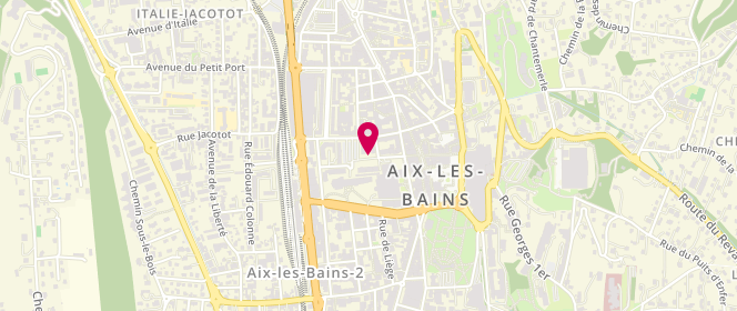 Plan de MANON Laurent, 4 Rue Charles Dullin, 73100 Aix-les-Bains