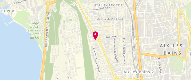 Plan de VANBELLE Charles, 560 Boulevard Lepic, 73100 Aix-les-Bains