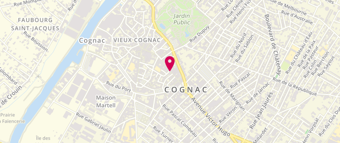 Plan de MARCHETTI Justin, 71 Avenue d'Angouleme, 16112 Cognac