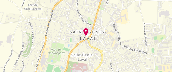 Plan de SELVA Philippe, 3 Place Mathieu Jaboulay, 69230 Saint-Genis-Laval