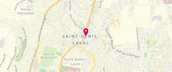 Plan de PESTRITTO Daniel, 2 Rue de la Liberte, 69230 Saint-Genis-Laval