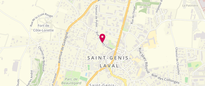 Plan de NESME Christine, 21 Bis Rue Charles Luizet, 69230 Saint-Genis-Laval