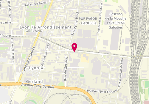 Plan de SOREL Mayalen, 64 Rue Challemel Lacour, 69007 Lyon