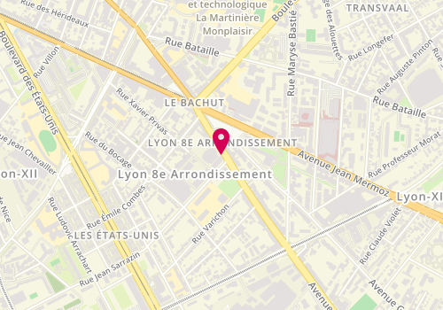 Plan de NOVE JOSSERAND Laurent, 24 Avenue Paul Santy, 69008 Lyon