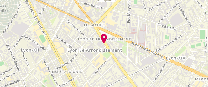 Plan de GODENECHE Arnaud, 24 Rue Paul Santy, 69008 Lyon