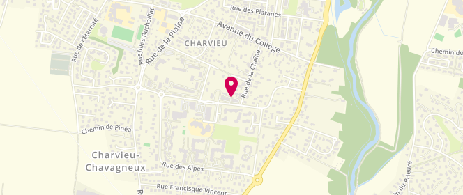Plan de EYRAUD Laurent, 11 Ter Rue des Allobroges, 38230 Charvieu-Chavagneux