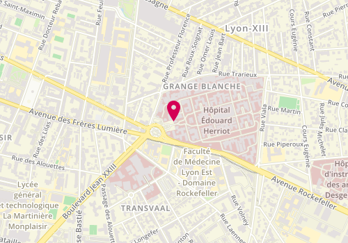 Plan de LAUBY Ambroise, 5 Place d'Arsonval, 69003 Lyon