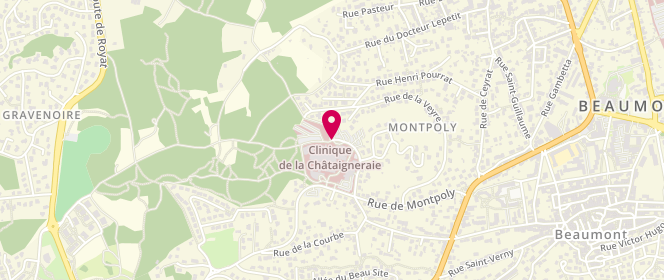 Plan de BLONDONNET Raiko, 59 Rue de la Chataigneraie, 63110 Beaumont