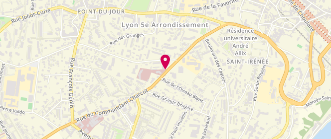 Plan de FRILLOUX Pascal, 62 Rue du Commandant Charcot, 69005 Lyon