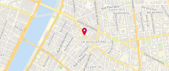 Plan de ROCHE François, 30 Grde Rue de la Guillotiere, 69007 Lyon
