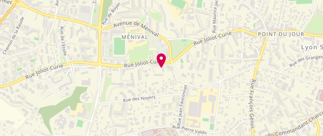Plan de MANGON Olivier, 83 Rue Joliot Curie, 69005 Lyon