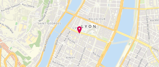 Plan de LEVAL Jacques, 27 Place Bellecour, 69002 Lyon
