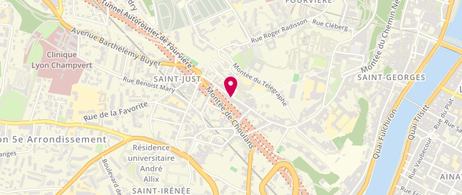 Plan de BELMILOUD Radia, 63 Rue de Trion, 69005 Lyon