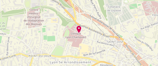 Plan de LASSOUED Khaled, 71 Rue Benoist Mary, 69005 Lyon