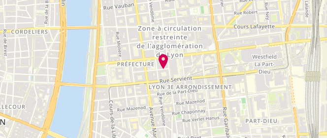 Plan de BABIK Michel, 22 Rue Dunoir, 69003 Lyon