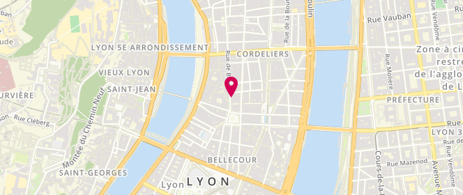 Plan de PERRIN Patrick, 39 Rue de Brest, 69002 Lyon