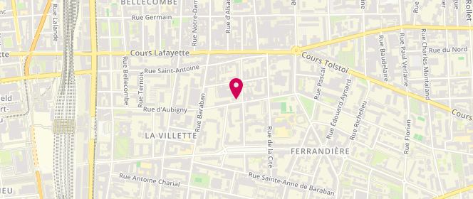 Plan de CUSSET Stéphanie, 17 Rue Saint Victorien, 69003 Lyon