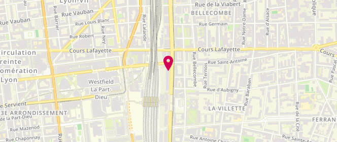 Plan de FORTOUL Vincent, 20 Rue de la Villette, 69003 Lyon