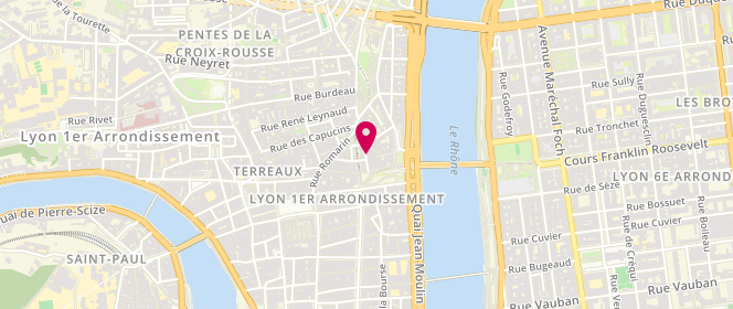 Plan de NOUCHI Carole, 7 Rue du Griffon, 69001 Lyon