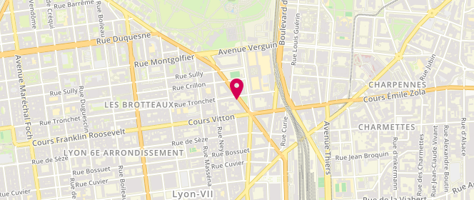 Plan de JOYARD Nicolas, 90 Boulevard des Belges, 69006 Lyon