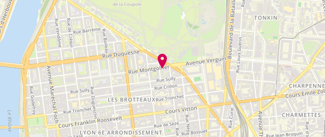 Plan de STAGNARA Jean, 100 Bis Rue Montgolfier, 69006 Lyon