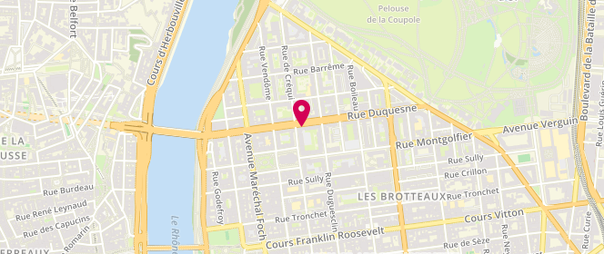 Plan de CARRE Emméline, 26 Rue Duquesne, 69006 Lyon