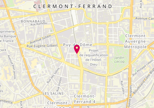 Plan de PALMESE Bruno, 26 Boulevard Charles de Gaulle, 63000 Clermont-Ferrand