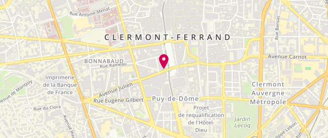 Plan de ALLARD Jean-Marie, 2 Avenue Julien, 63000 Clermont-Ferrand