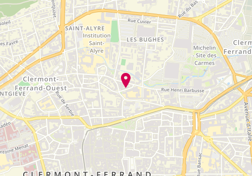 Plan de TAWIL Jamal, 16 Rue des Hauts de Chanturgue, 63000 Clermont-Ferrand