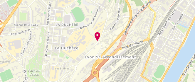 Plan de PARTOUCHE-SEBBAN Michel, 332 D Boulevard de Balmont, 69009 Lyon