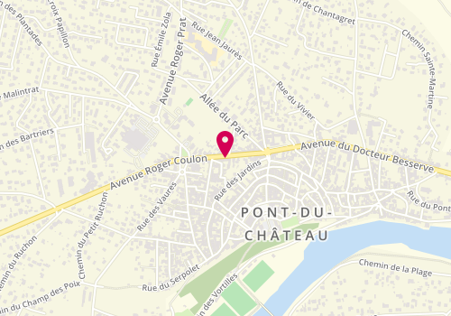 Plan de CHANY Christian, 27 Avenue Roger Coulon, 63430 Pont-du-Château