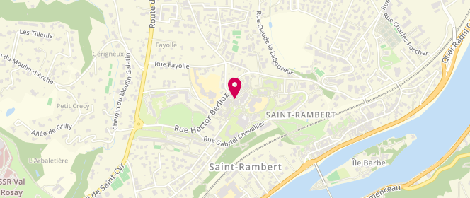 Plan de PAREL Agnès, 35 Rue Hector Berlioz, 69009 Lyon
