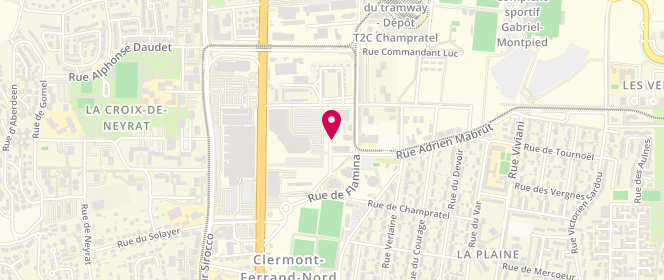 Plan de DENIS-LESOILLE Christelle, 4 Rue Claude Danziger, 63000 Clermont-Ferrand