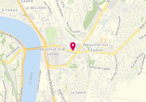 Plan de REYNAZ Florent, 45 Rue Victor Hugo, 69250 Neuville-sur-Saône