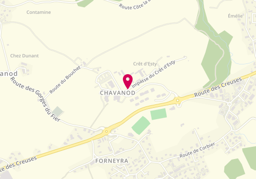 Plan de GIRARDY Laurence, 8 Route du Cret d'Esty, 74650 Chavanod