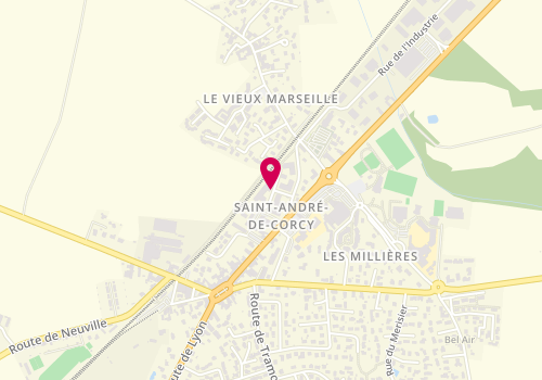 Plan de DHIMENE-FAREH Ouafae, 60 Rue de la Bergerie, 01390 Saint-André-de-Corcy
