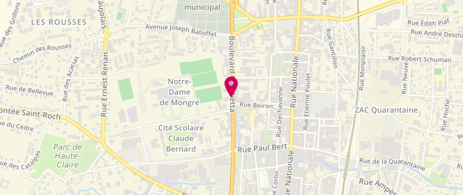 Plan de MICHEL Romain, 237 Boulevard Gambetta, 69400 Villefranche-sur-Saône